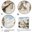 «White Elegance Sheik Zayed Mosque II» - art mural blanc-199648047-199648044