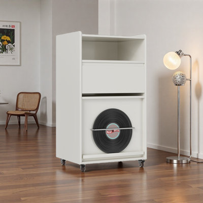 Une armoire latérale coulissante en bois massif de style chinois