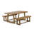 Linzy 6-Person Solid Wood Dining Set-1792066614