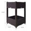 Elevated Planter Garden Box with Drainage for Vegetables, Flowers, and Herbs, Ideal for Outdoor Gardening and Space Efficiency.-684133528