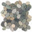 Nature Round Lovina Pebble Mosaic Tile-1011631153