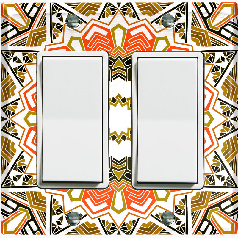 2 - Gang Rocker Standard Wall Plate