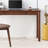 Black Walnut Color Rectangular Solid Wood desks-707453182