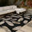 Machine Washable Indoor/Outdoor Chantille ACN2649 Botanical Rug-697883389-697883388