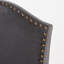 Modern Dining Chair, Upholstered Counter Height Barstools with Nailhead Trim