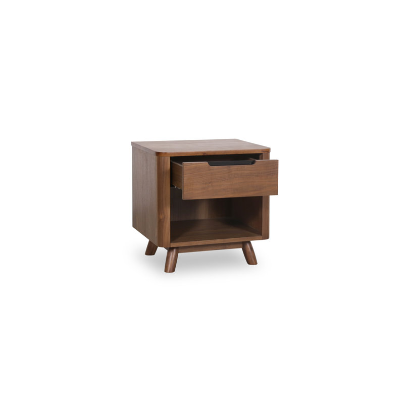 1 - Drawer Nightstand in Walnut