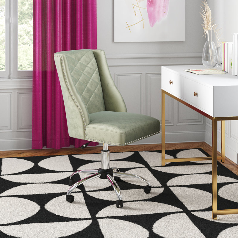 Etta Avenue Indie Velvet Conference Chair, Castus