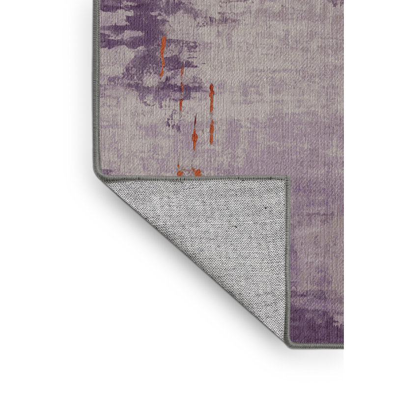 Tapis gris lavable à la machine