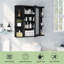 65mm W 64mm H Wall Mounted Required Framed Medicine Cabinet Mirror-1439814420