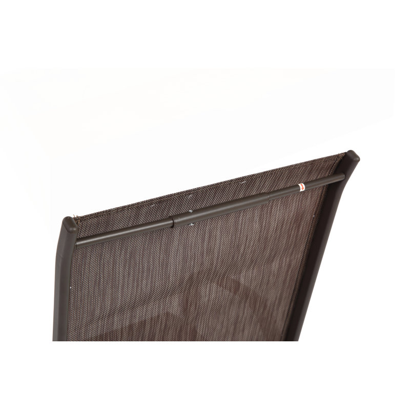 Chaises de camping d'extérieur Tayah, Brun