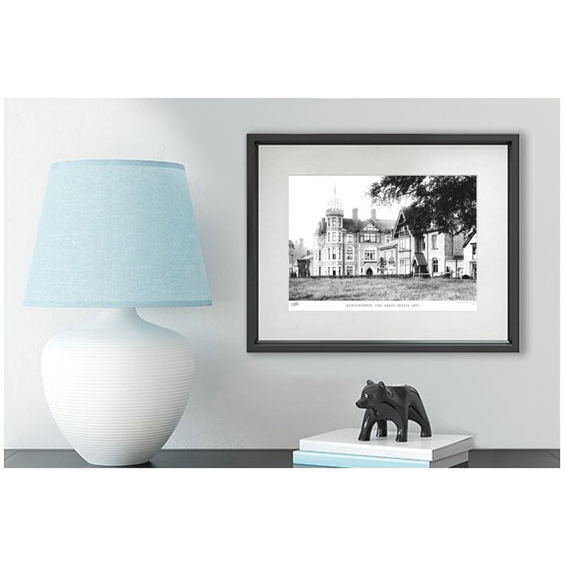 Kenilworth, The Abbey Hotel 1892 by Francis Frith - Single Picture Frame Print, 28cm H x 36cm W x 2.3cm D