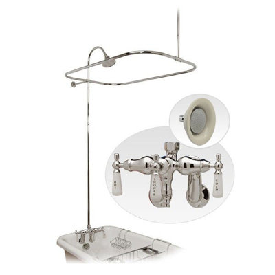 Système de douche avec valve brute