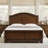  Arthelia High Curved Headboard Traditional Bed with Solid Rubberwood and Oak-50106835
