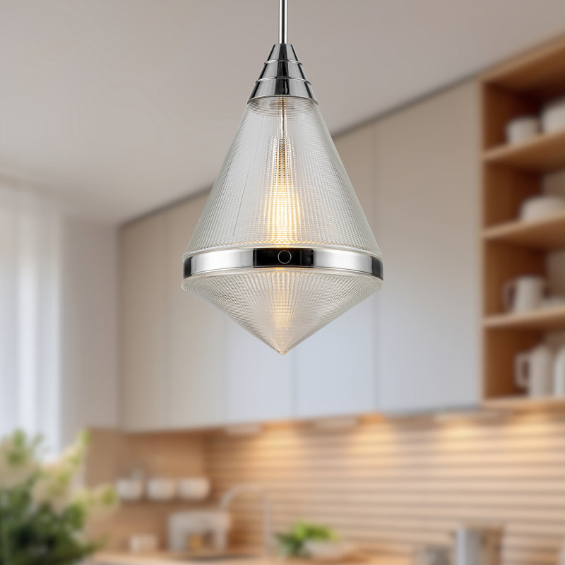 Willard 1 - Light Pendant, Polished Nickel