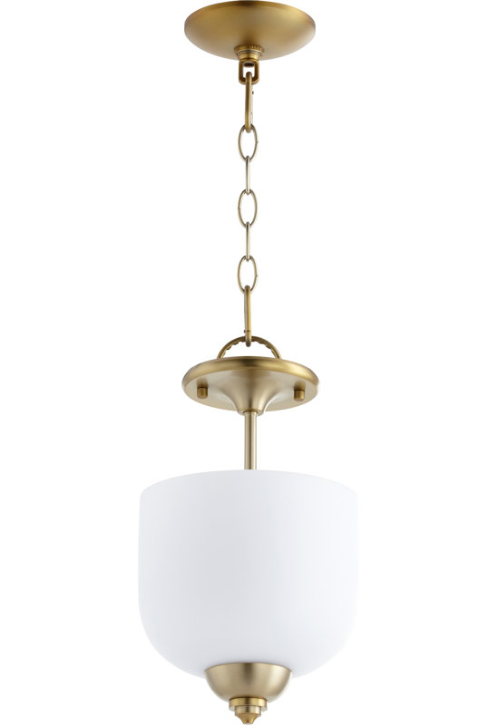 Falbo 3 - Light Single Pendant, Aged Brass
