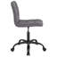 Home and Office Armless Task Office Chair with Tufted Back/Seat-287554178