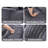 Dark Grey Modular Sectional With Versatile Chaise And Deep Seating Option 3 Upholstered Seats Relaxing