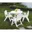 Chaise à dossier bas POLYWOOD Nautical-21320355