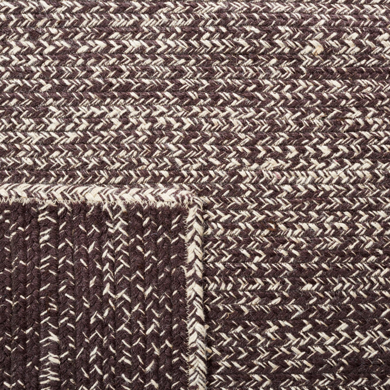 Tapis naturel / brun en fibres 263 Dequentin, Rectangle 8 pi x 10 pi