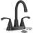 NO 2-handle Bathroom Faucet with Drain Assembly-97618762