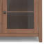 Buffet contemporain à 2 portes en bois massif avec tiroirs et tablettes réglables Cosmopolitan-1185212874