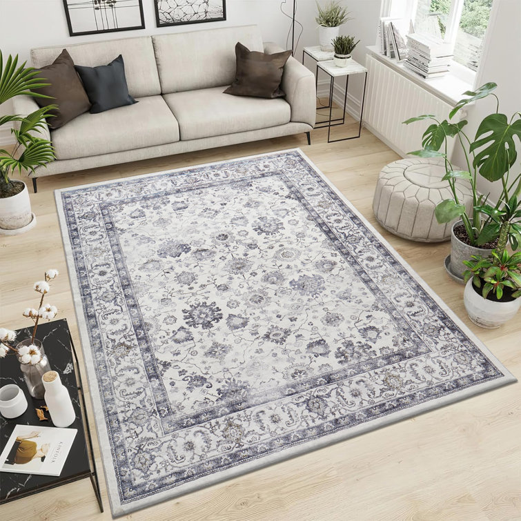 Cashmere Machine Tufted Area Rug ( Low-Pile Traditional)