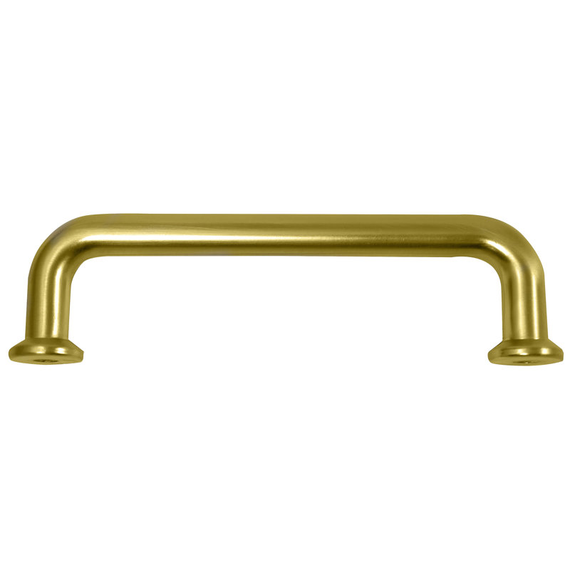 Bar / Handle Pull, Matte Brushed Brass, 5-3/64"