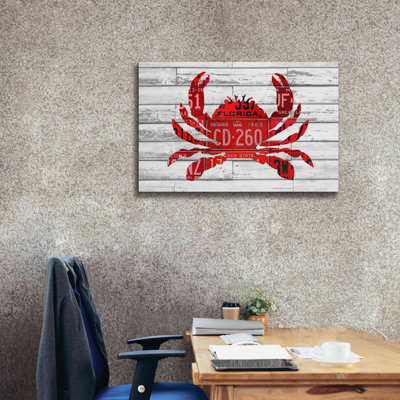 «Epic Graffiti» «Crab» par Design Turnpike, estampe numérique sur toile