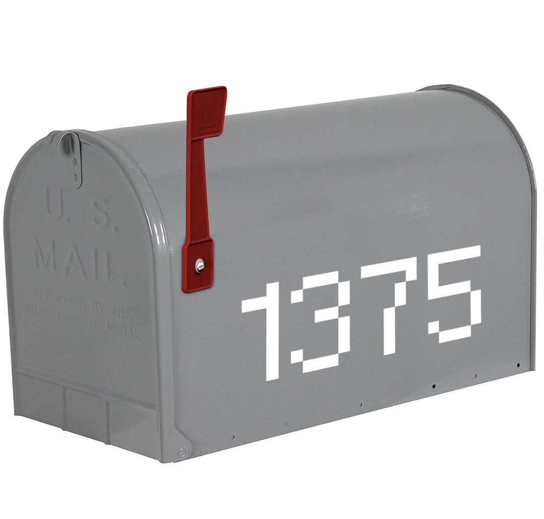 4'' H Vinyl Self-Adhesive House Letters And Numbers VWAQ 