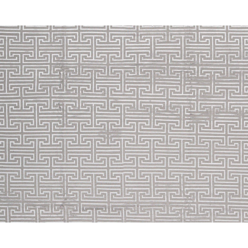Windsom Geometric Area Rug in Brown