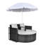 Ensemble de mobilier de jardin pour l'extérieur