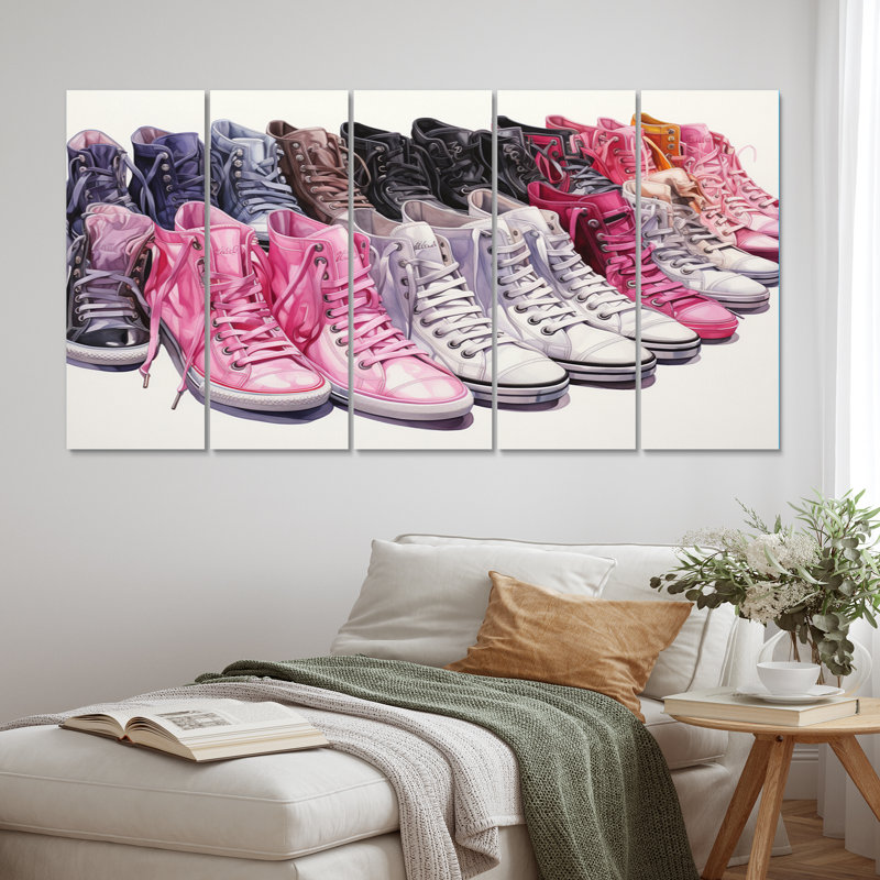 Chaussures de mode Fashion Obsession IV - ensemble de décoration murale Fashion