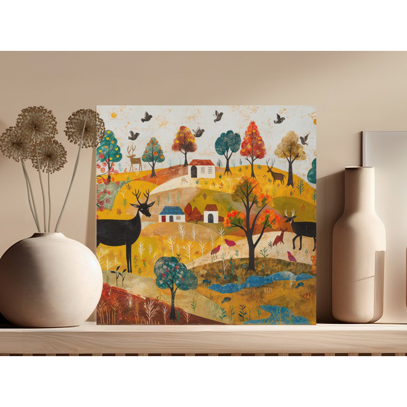 Wrapped Canvas Print Set, 25.4 cm H x 25.4 cm W