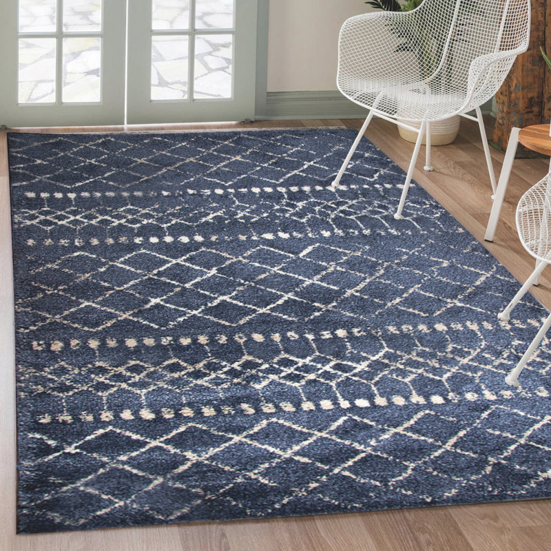 Mangrum Geometric Indoor Rug, Rectangle 5'2" x 7'5"
