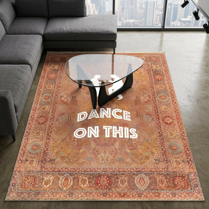 Tapis motif cachemire 5 pi x 8 pi 5 po x 8 pi