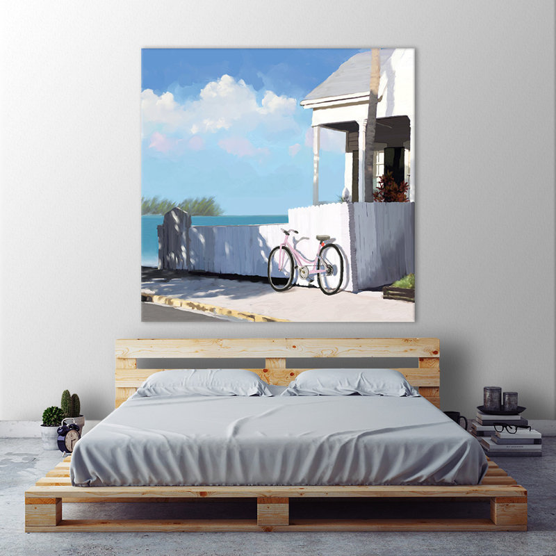 "Key West Cabana II" par Rick Novak, reproduction d'art sur toile