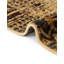 Tissu en polypropylène beige et noir Blakely-71217037