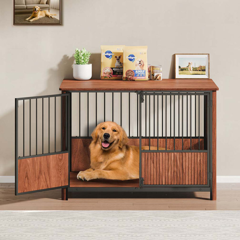 Caisse pour chien 43 po, Grand (H 30,31 po x l 43,30 po x P 29,92 po)
