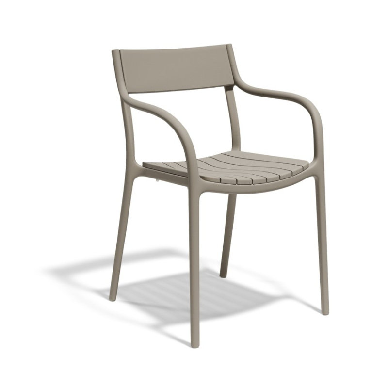 Madison Slats Chair, Tortora, Tortora
