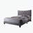  Samos Gray Fabric Queen Bed