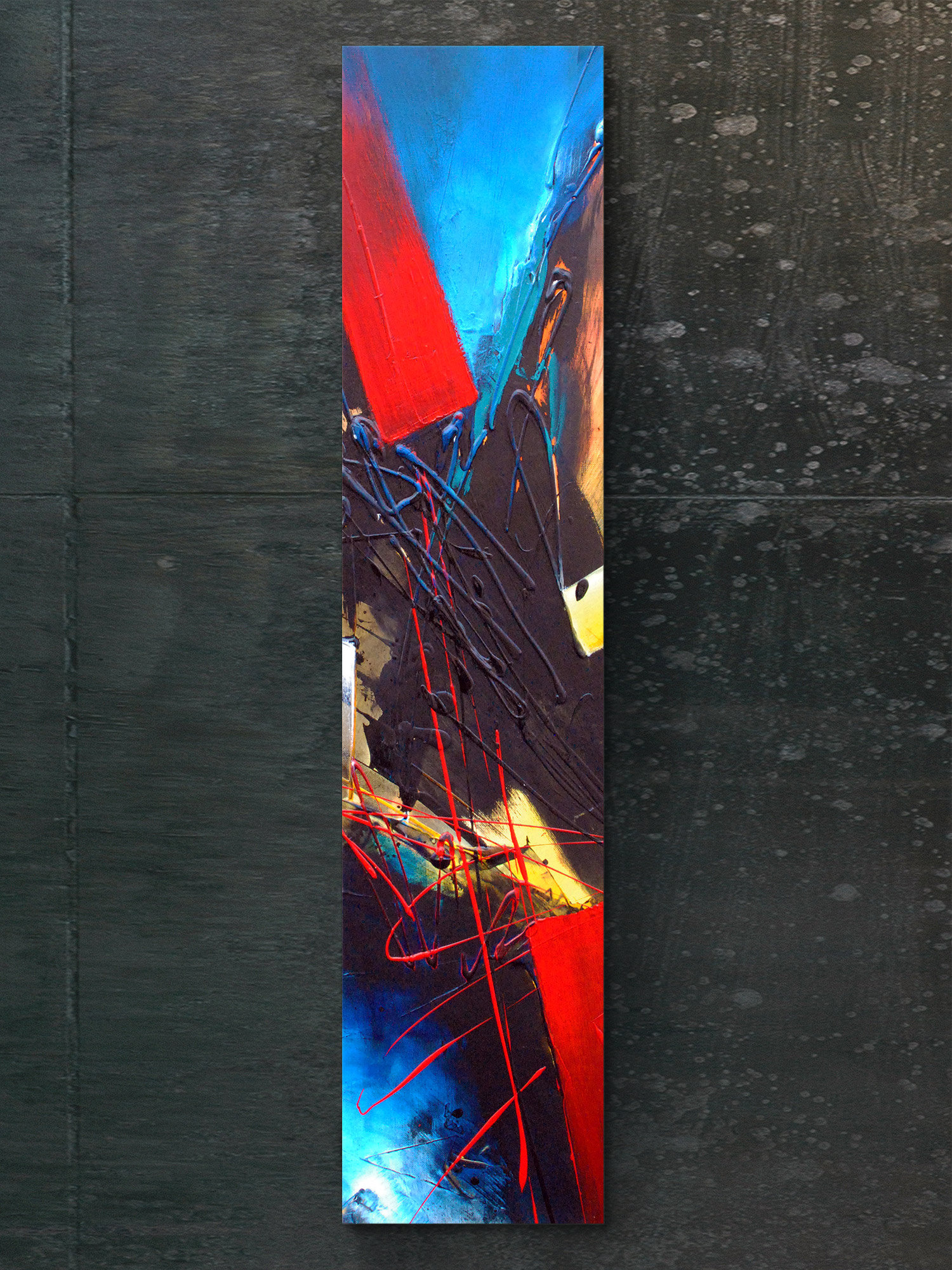 Heat Storm 750 Watt 16x72 in Radiant Wall Mounted Glass Heater ON/OFF ...