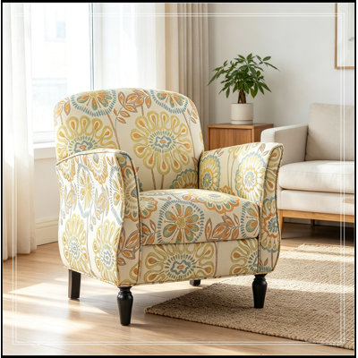 Fauteuil d'appoint avec pieds robustes