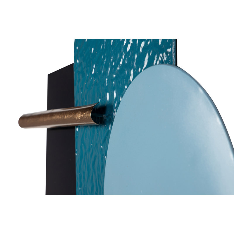 Abstract Wall Decor on Metal