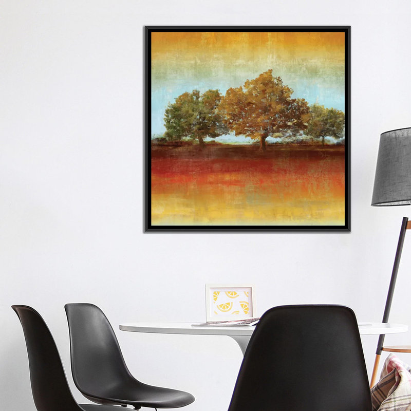 « all éclairez grâce i », impression sur toile, H 37 po x l 37 po x P 1,5 po, Pas de tapis, Toile avec cadre noir