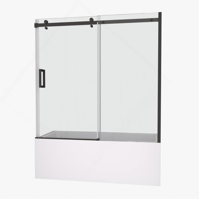 Porte de douche coulissante de qualité supérieure avec caractéristiques avancées pour une expérience de salle de bain ultime