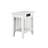 Jarrah Solid Wood End Table and Built-In Outlets-413790812-413790816