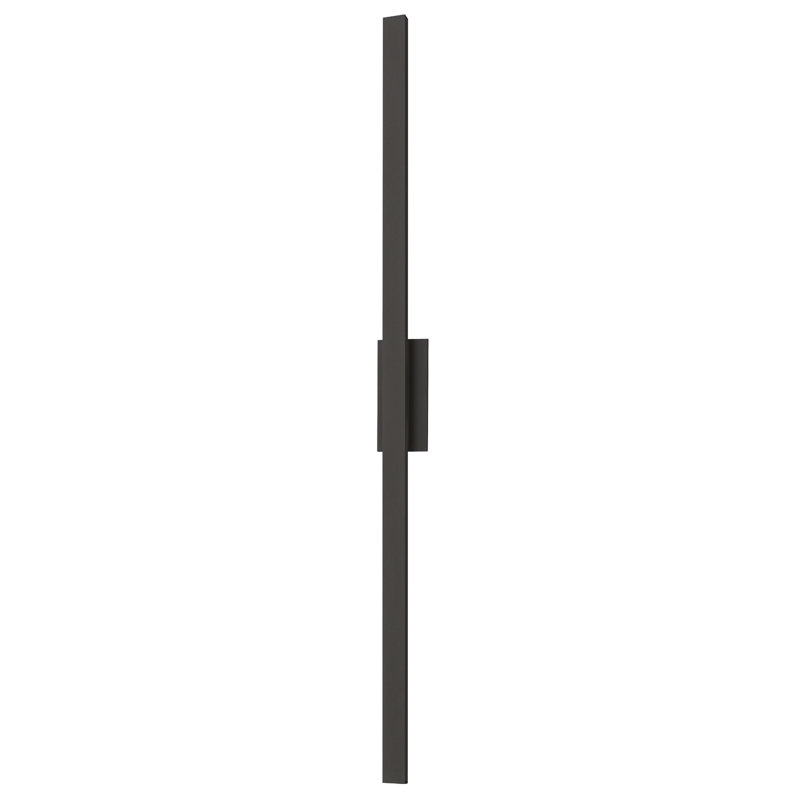 Chesnet-Outdoor Wall Mount, 96" H x 4.5" W x 2.75" D, Architectural Bronze