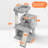 Therese 36″ H Multilevel Cat Tower with Double Condos-1331096789