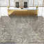 Hand Knotted Abstract Area Rug in Ivory/Beige-296850234
