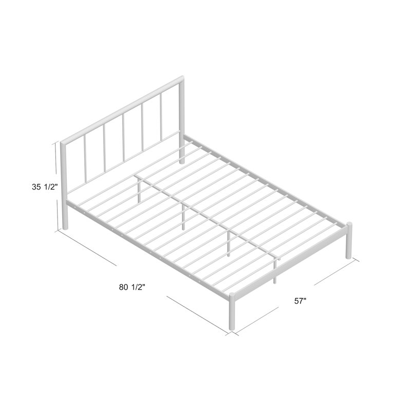 Modway Gwen Full Bed Frame, Brown, Full / Double